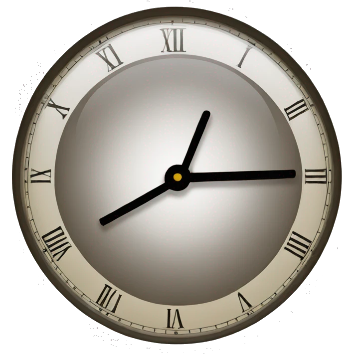 clock time passing emoji
