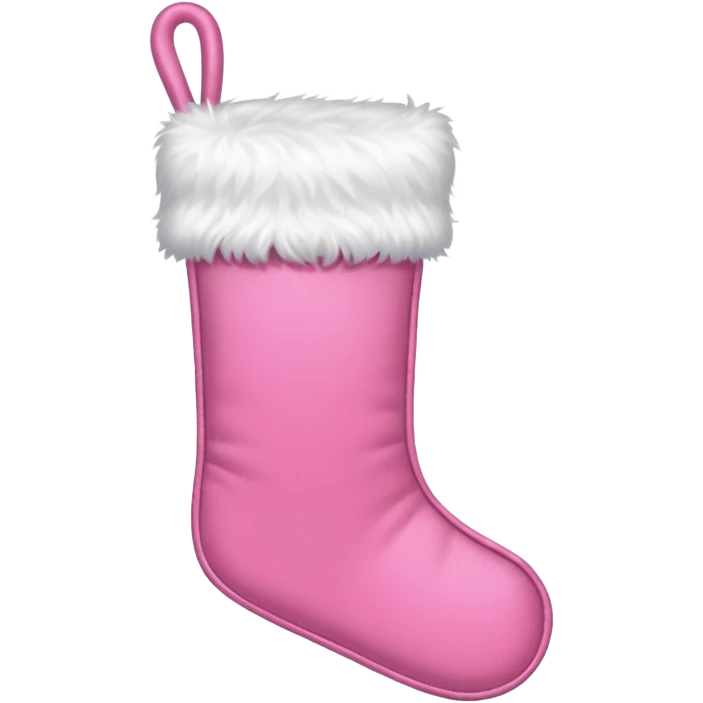 Pink Christmas emoji