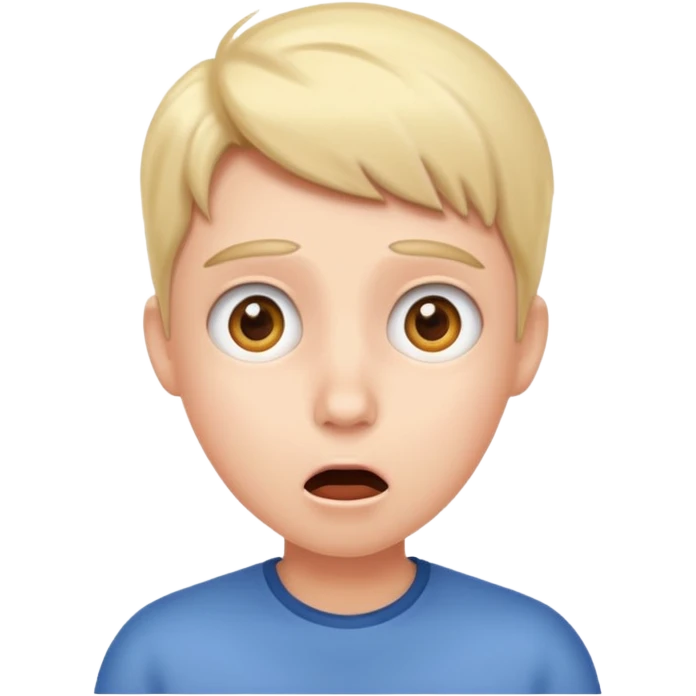 suprised angle emoji