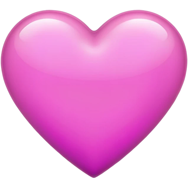 Purplish pink heart emoji