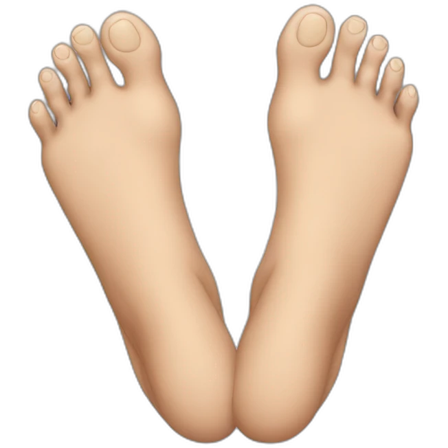 bare feet emoji
