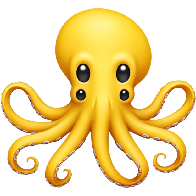 Un Pulpo Amarillo  emoji