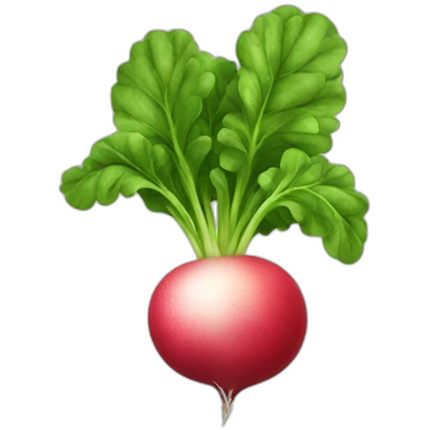 Radish emoji