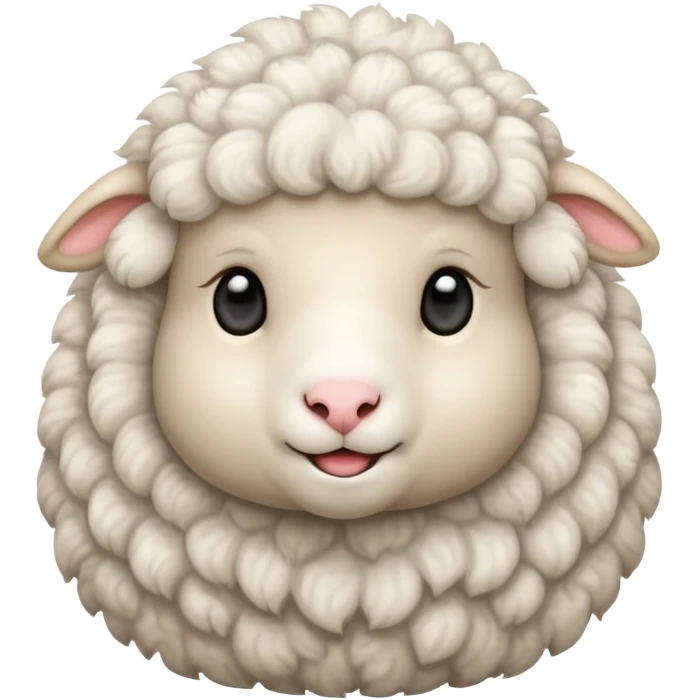 a baby sheep emoji