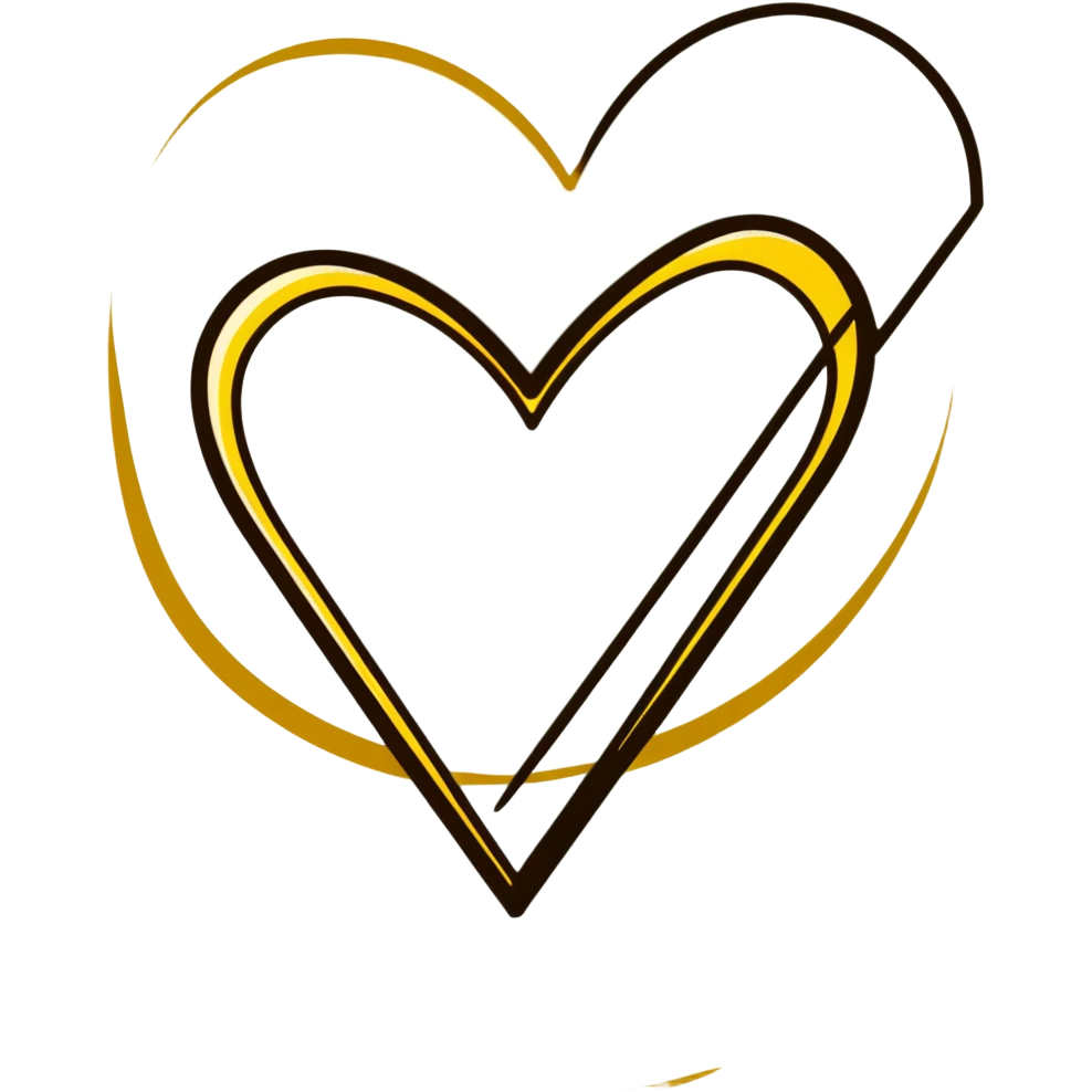 heart repaired sealed with gold no visible cracks emoji