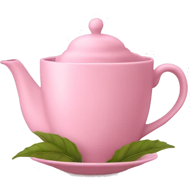Powder Pink Tea emoji