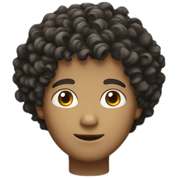 curly guy emoji