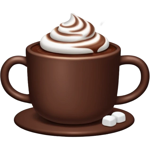 a hot cup of hot cocoa emoji