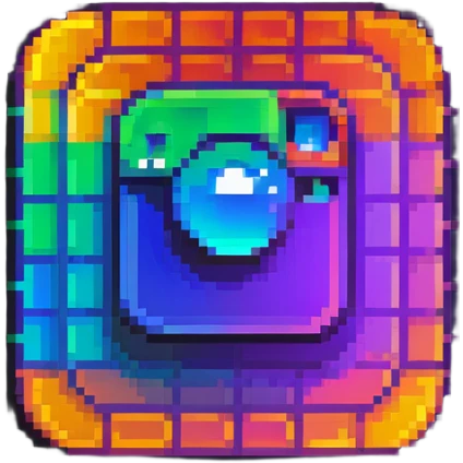 Instagram gradient logo emoji