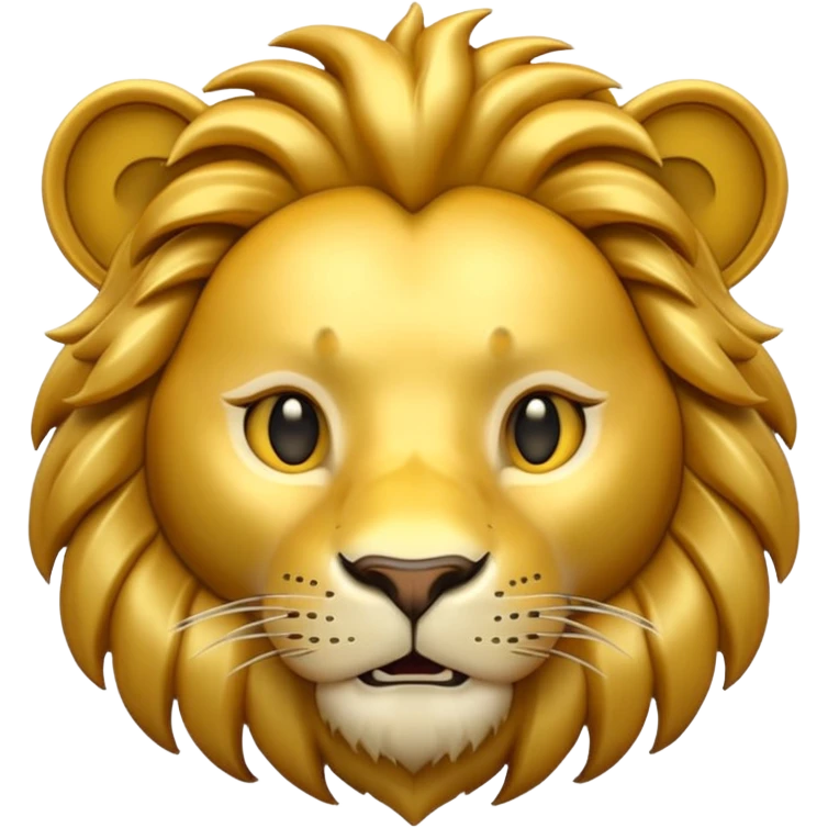 a lion emoji 3d emoji