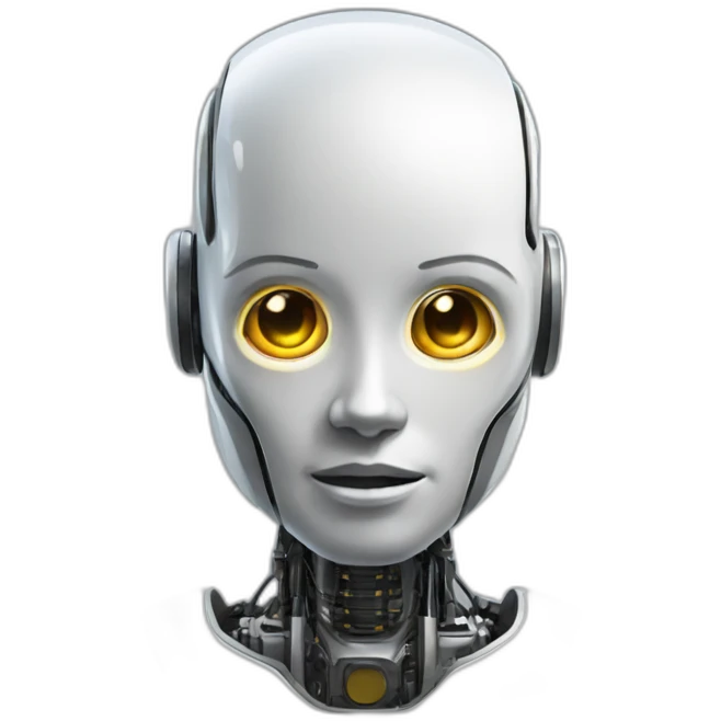 I robot sunny emoji