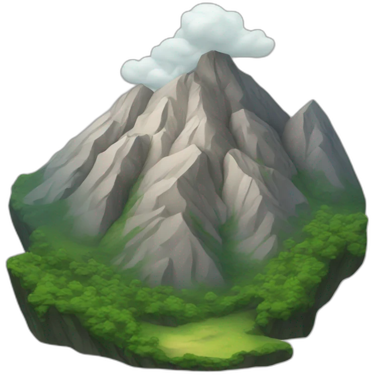 mountain emoji