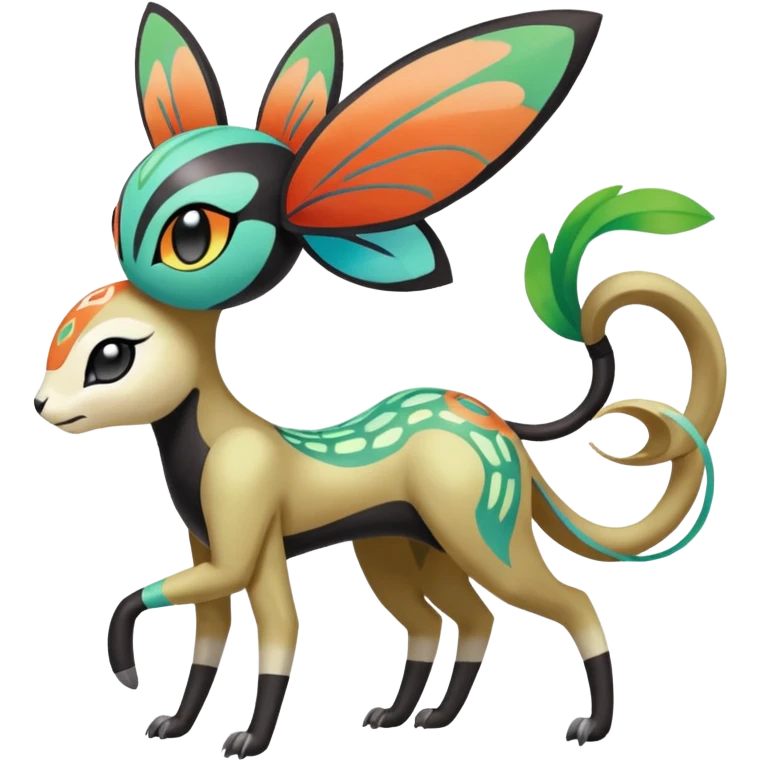 Meloetta-Gabite-Keldeon-Pokémon-Fakémon-fusion-hybrid-creature emoji