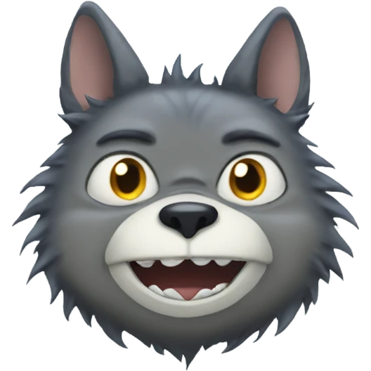 totoro wolf emoji