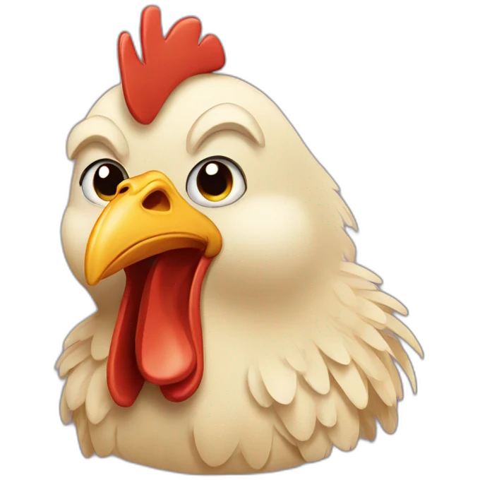 chicken emoji