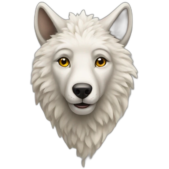Wolf in sheep’s clothing emoji