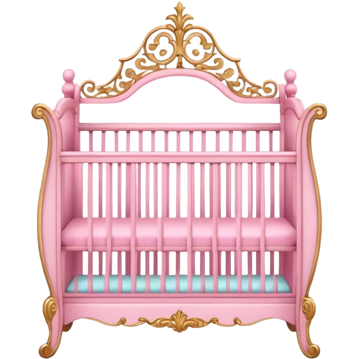pink crib emoji