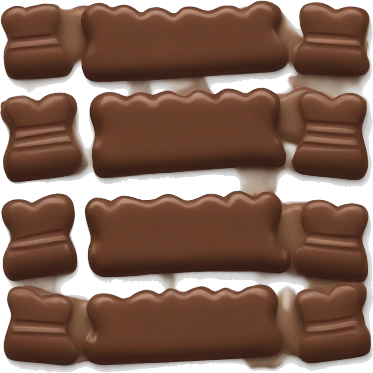 chocolate candybar emoji
