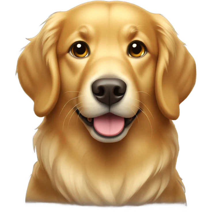 Golden retriever  emoji