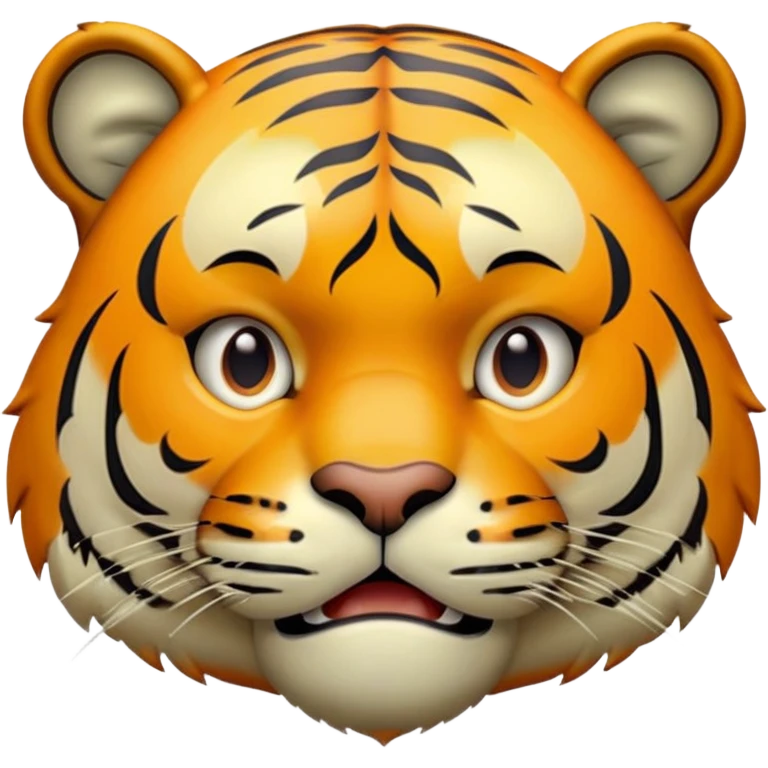 tiger face monkaS meme nervous sweating for Twitch emote emoji