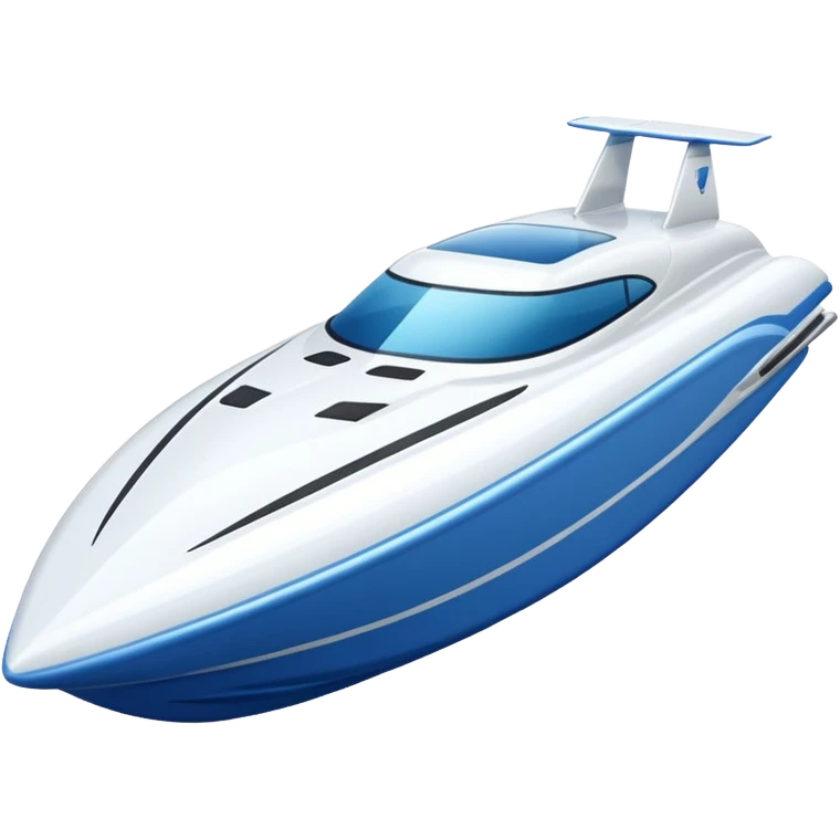 Speedboat emoji