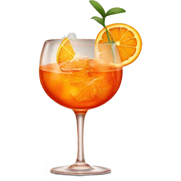 Aperol spritz emoji