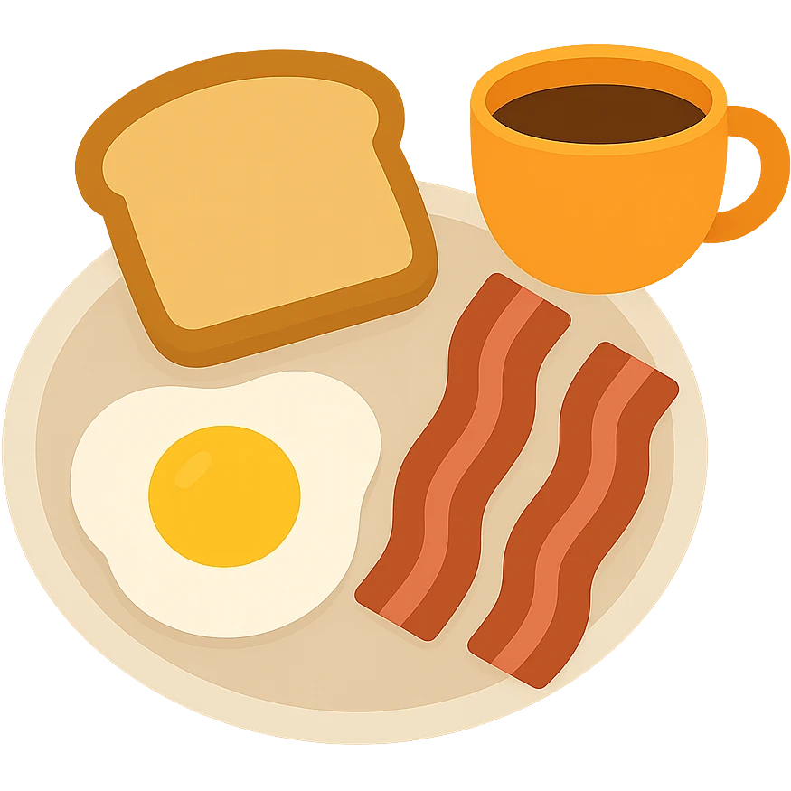 Breakfast emoji