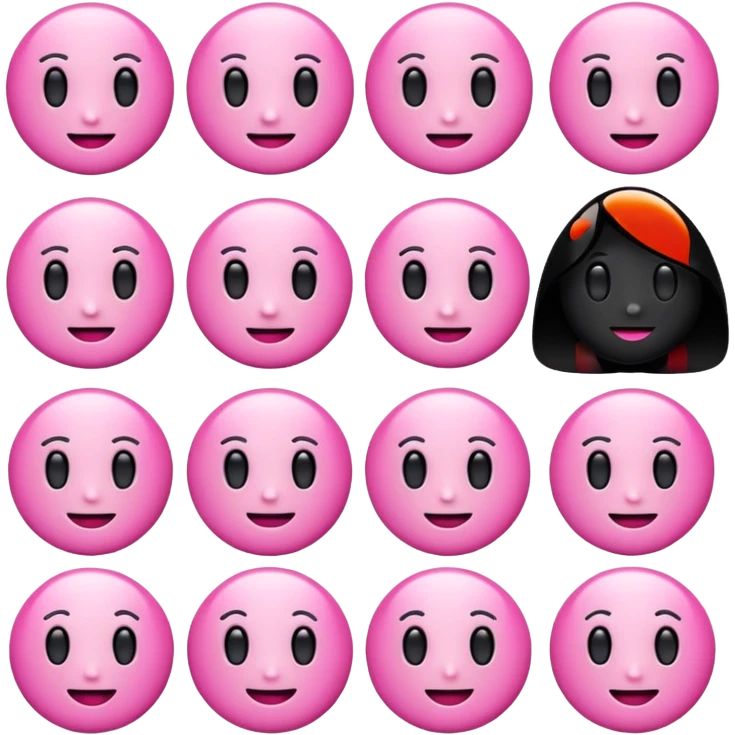 Emojis Black pink  emoji