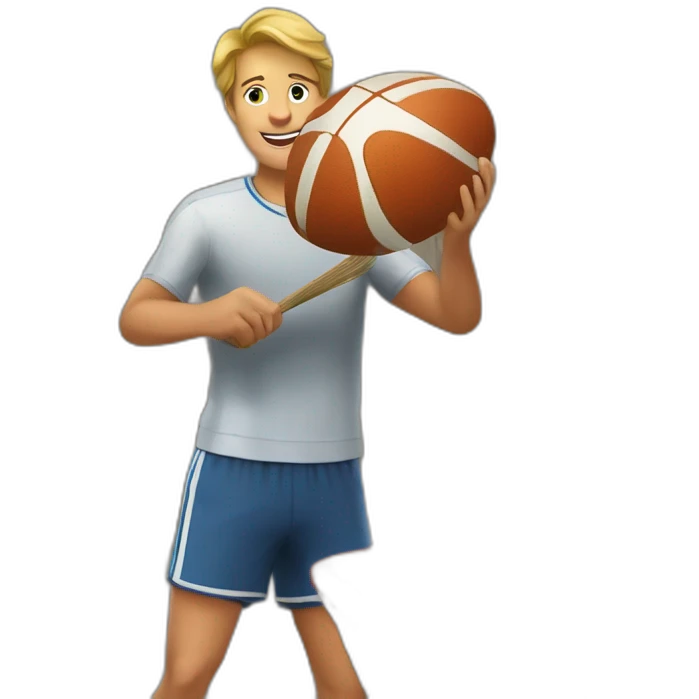 catch the net forward everybody catch it to make a egg catch onto the barn  emoji