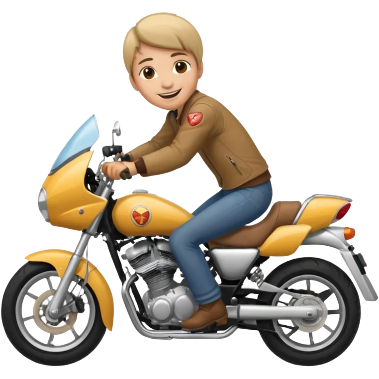 As un emojis de una persona levantando moto pirueta emoji