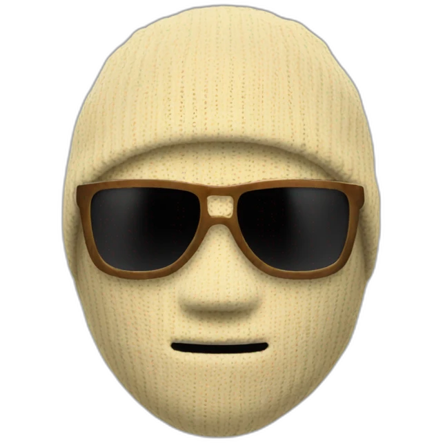 ski mask emoji