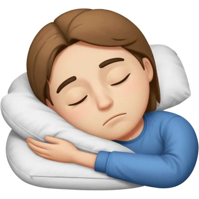 Sleepy Character zzz emoji