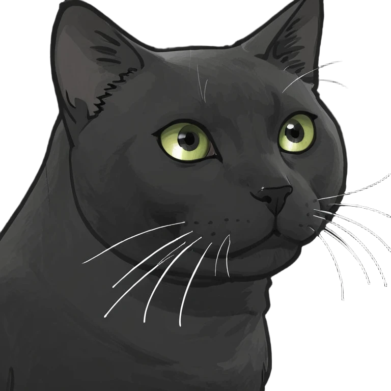 Cat wearing a black t shirt  emoji