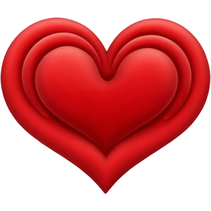 heart with a velvet swirl emoji