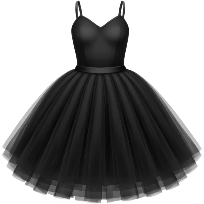 cinematic-realistic-black-tutu,-layers-of-fine,-soft-tulle-forming-a-voluminous-and-airy-skirt,-delicate-folds-catching-the-light,-slightly-frayed-edges-adding-authenticity,-glowing-softly-with-a-warm-and-ethereal-elegance emoji