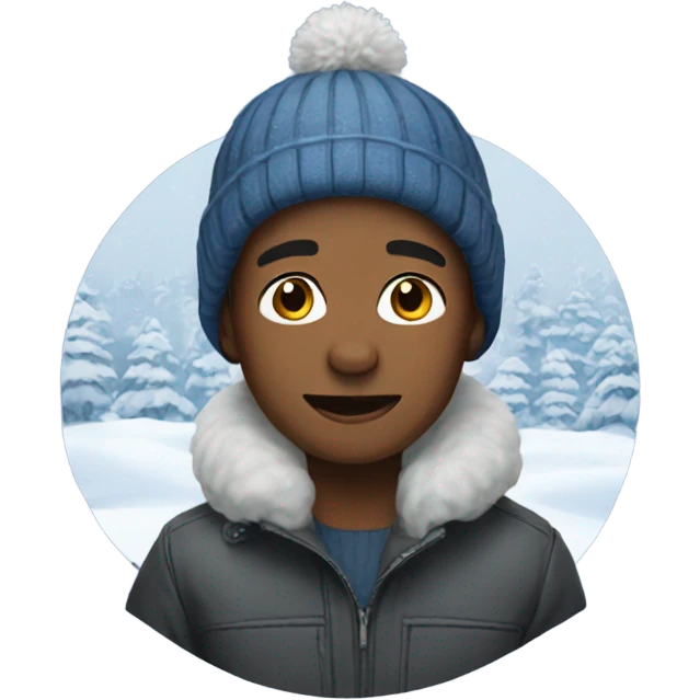 boys in winter wonderland emoji