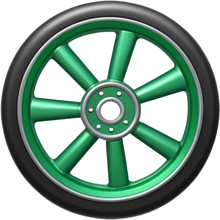 green glider wheel emoji