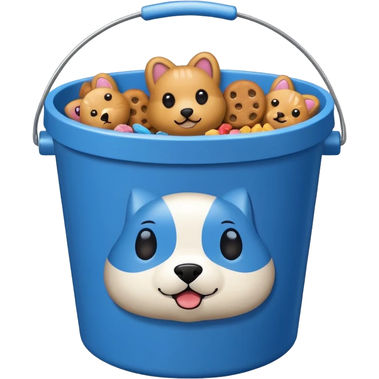 Pet bucket  emoji