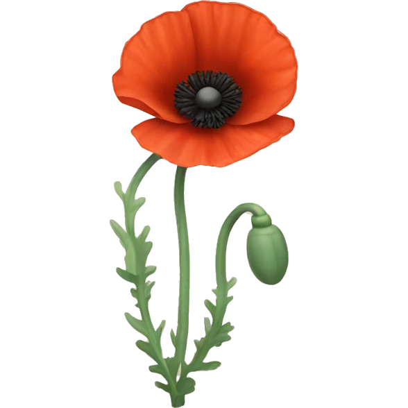 Poppy emoji