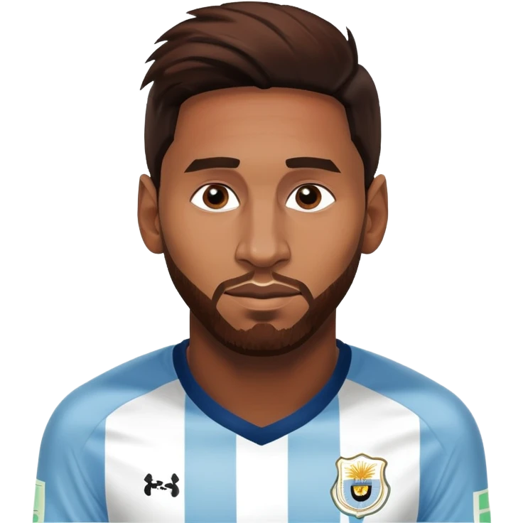 Messi en argentina emoji