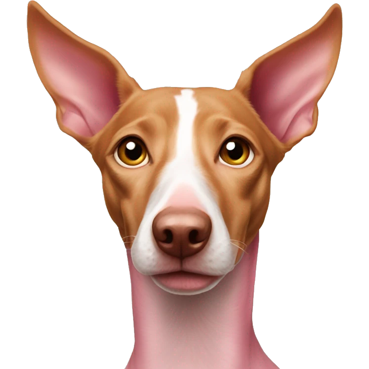 Podenco pink nose  emoji