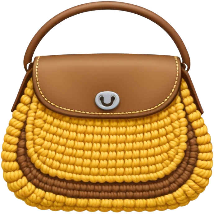 crochet bag emoji