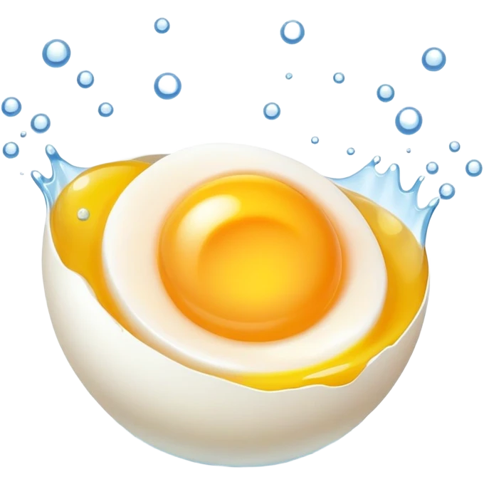 boiling egg in water emoji
