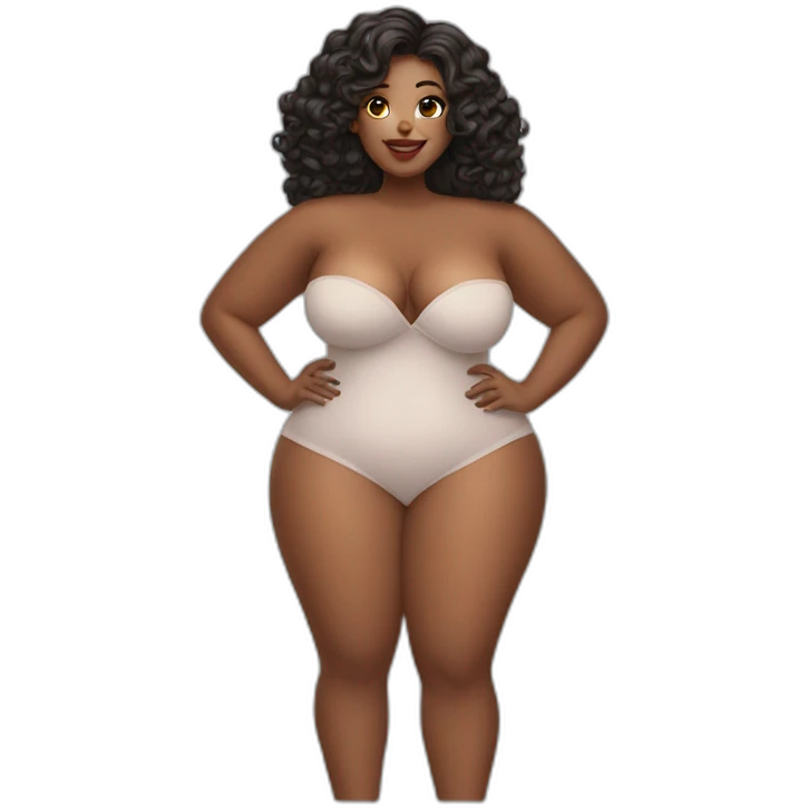 curvy beauty emoji