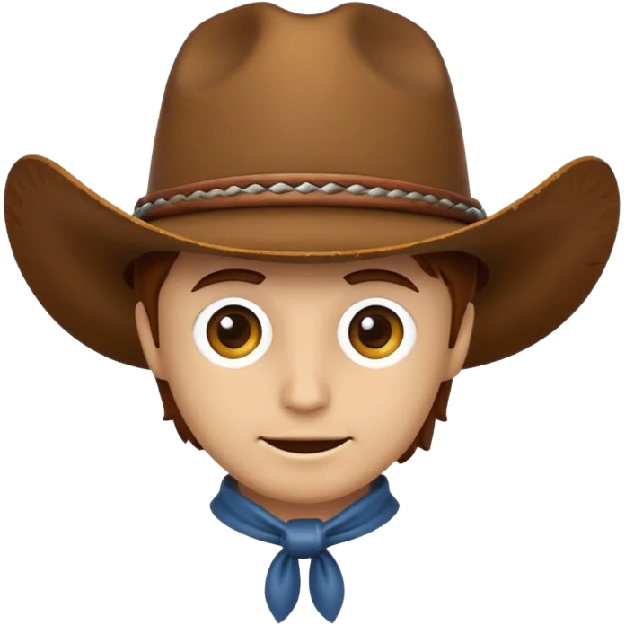 Cowboys hat emoji