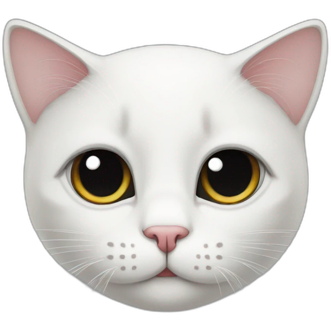 cat-white-face-with-big-black-forehead emoji