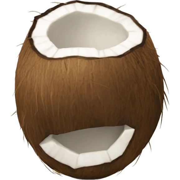 Coconut emoji