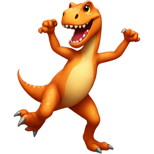 Dancing Dino emoji