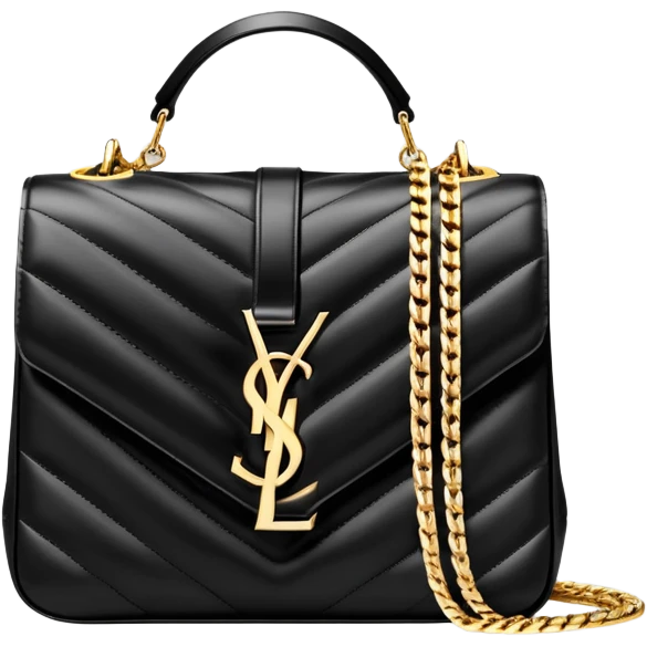 Bag Yves saint Laurent emoji
