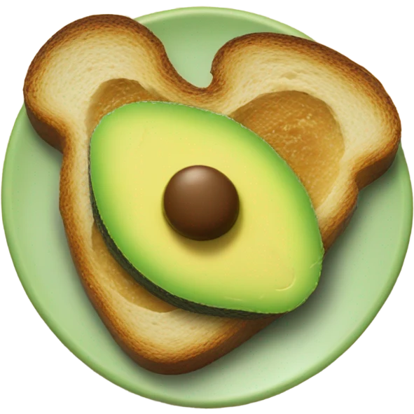 Avocado toast emoji